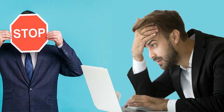 اشتباهات مهلک در طراحی سایت