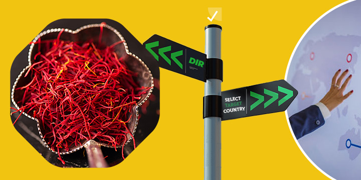 بهترین کشورها برای صادرات زعفران