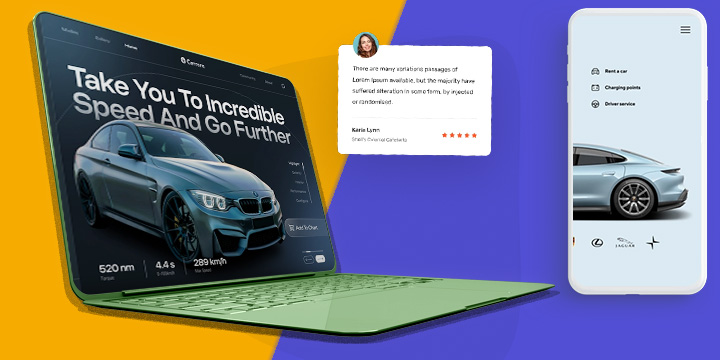 طراحی سایت خودرو