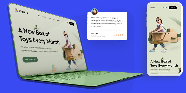 طراحی سایت کودک