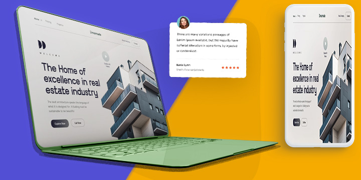 طراحی سایت ساختمانی