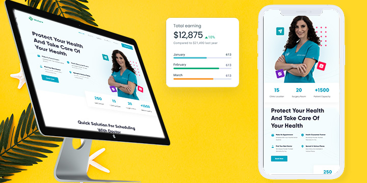 طراحی سایت پزشکی