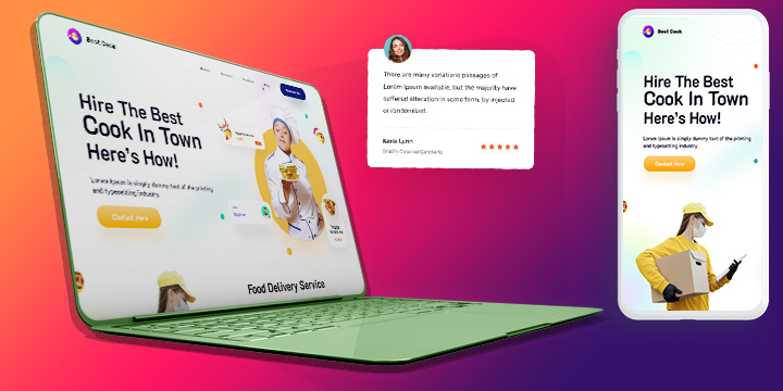 طراحی سایت رستوران